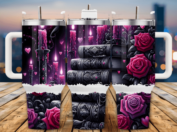 Dark Romance Tumbler Freebies and Graphics