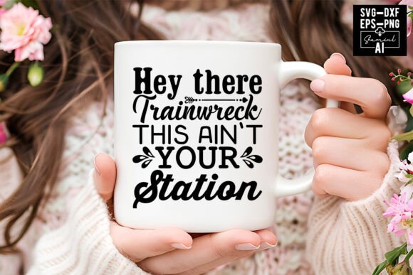 Hey There Trainwreck: Graphics & T-Shirt Designs