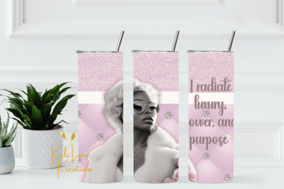 I Radiate Luxury Tumbler Wrap: Graphics & Tumbler Wraps