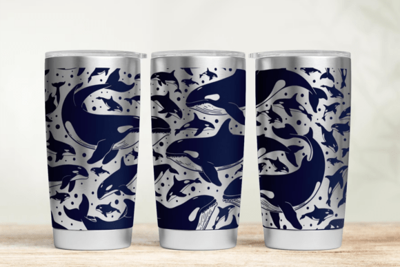 Orcas SVG Graphics for Crafts and Digital Publishing
