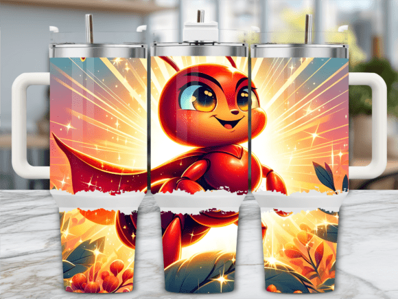 Superhero Ant Cartoon Style Graphics Freebies