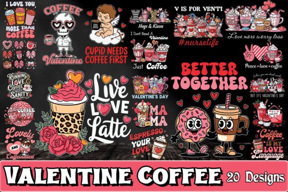 Valentine Coffee SVG Bundle: A Crafter's Review for Graphics & Crafts