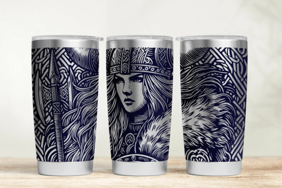 Viking Girl SVG Graphics for Crafts