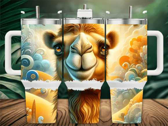 Whimsical Camel Clouds Tumbler Wrap Review